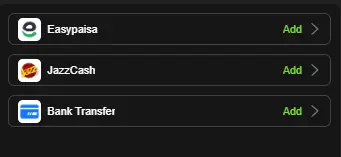 Y999 Game deposit and withdrawal section