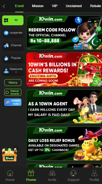 10Win Promotions